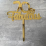 CAKE TOPPER - 70TH