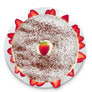 Chocolate Sponge Cake Cake with Strawberries and Cream