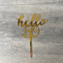 CAKE TOPPER - 50TH