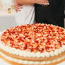 Giant Vanilla Strawberry and Cream Sponge