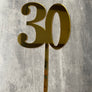 CAKE TOPPER - 30TH