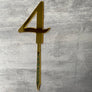 CAKE TOPPER - INDIVIDUAL NUMBERS