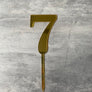 CAKE TOPPER - INDIVIDUAL NUMBERS