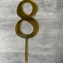 CAKE TOPPER - INDIVIDUAL NUMBERS