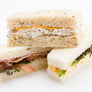 Sandwiches 3 points fingers - minimum order 5 sandwiches (15 pieces)