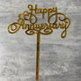 CAKE TOPPER - ANNIVERSARY