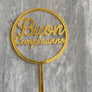 CAKE TOPPER - BUON COMPLEANNO