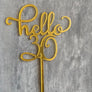 CAKE TOPPER - 30TH