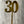 CAKE TOPPER - 30TH