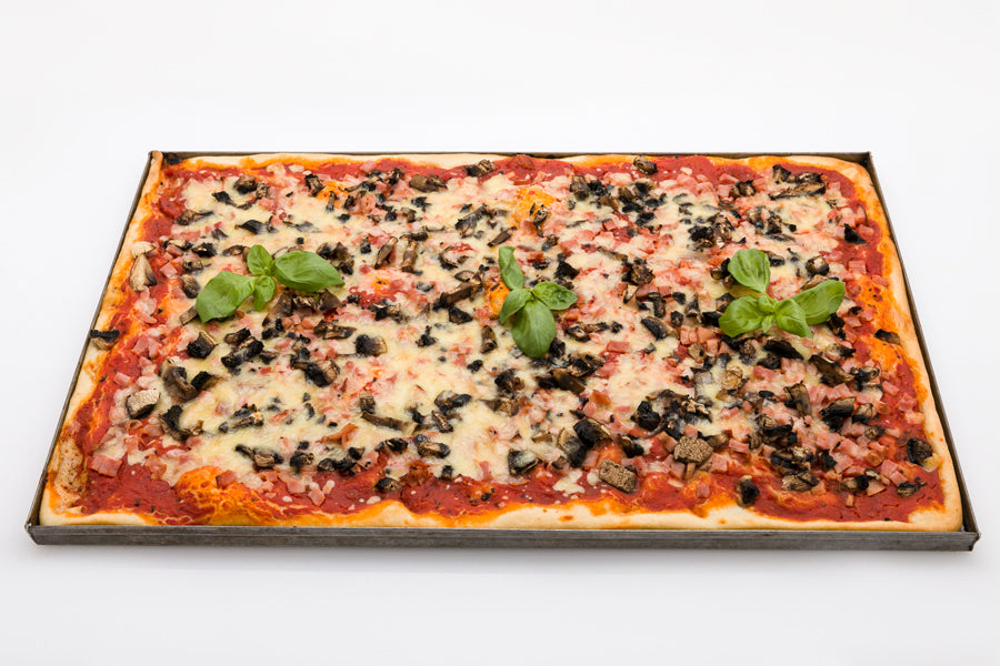 Pizza Sfincione - Sicilian deep base tray pizza