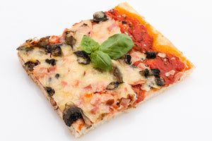 Pizza Sfincione - Sicilian deep base tray pizza