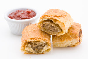 Sausage rolls (cut in 3 pieces)
