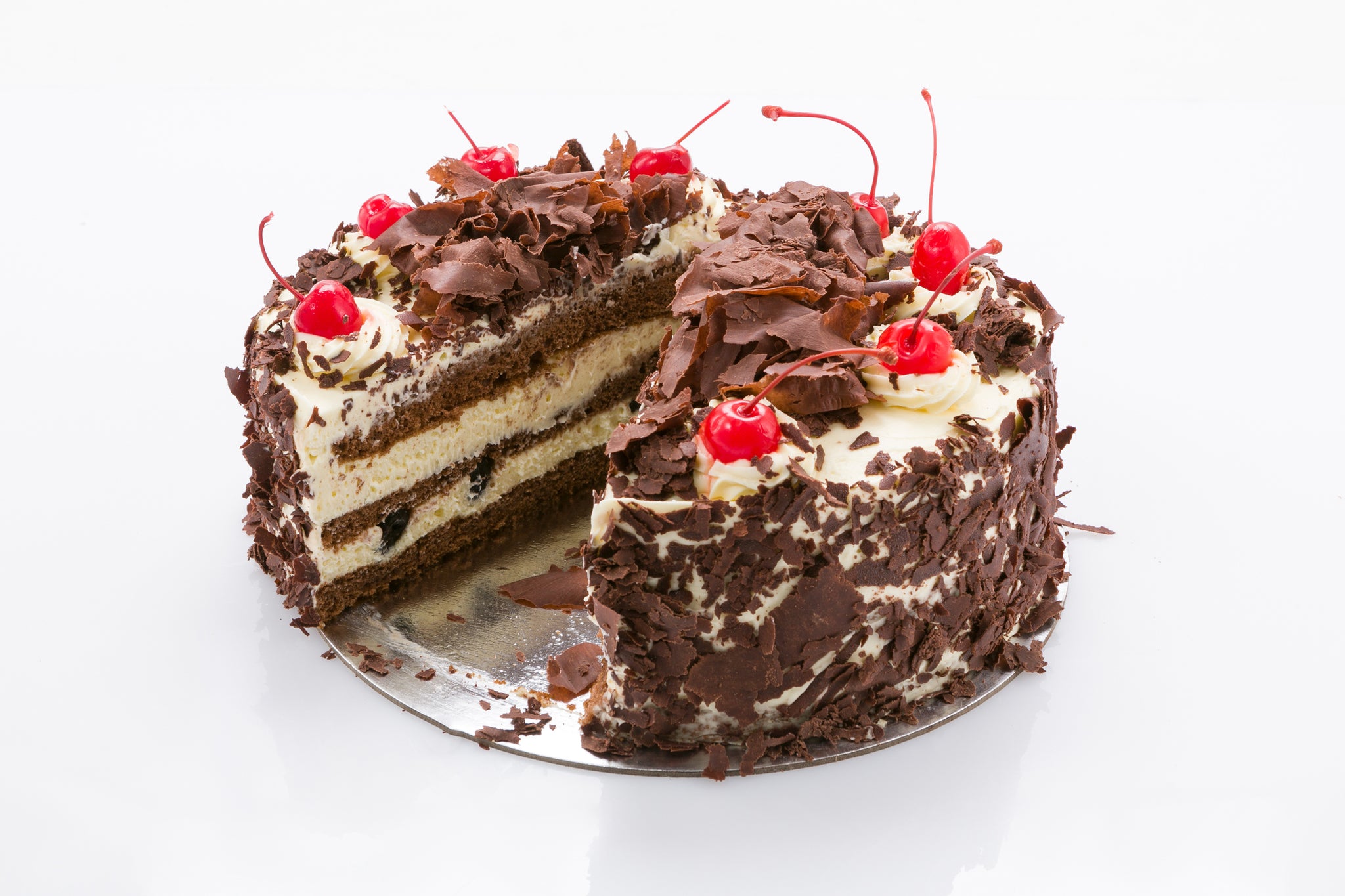 Black Forest - choco top & chips | Cake Delivery in Kollam | CakesKart